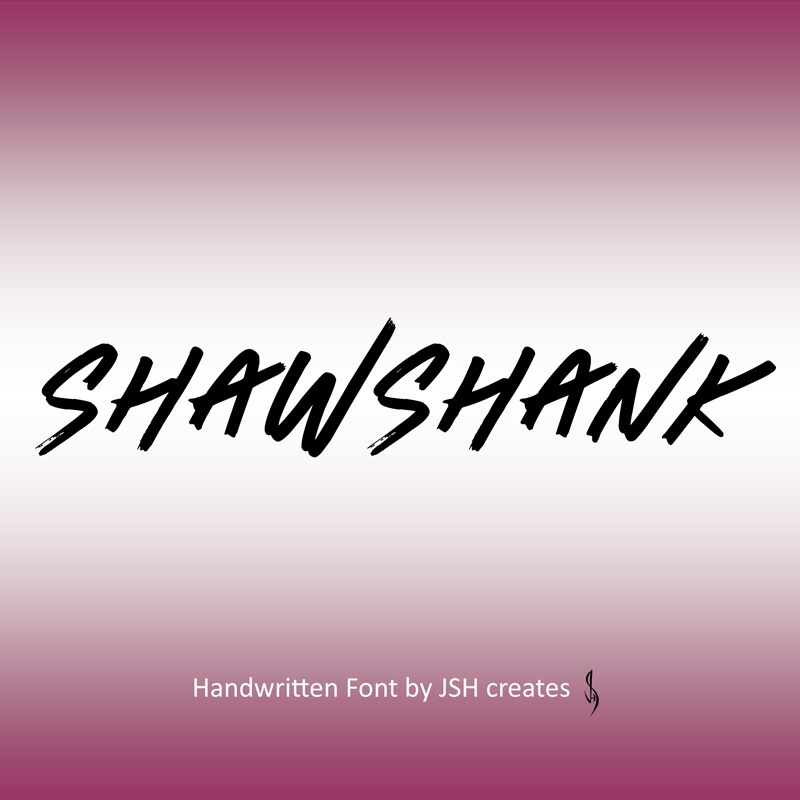 Shawshank Druh písma