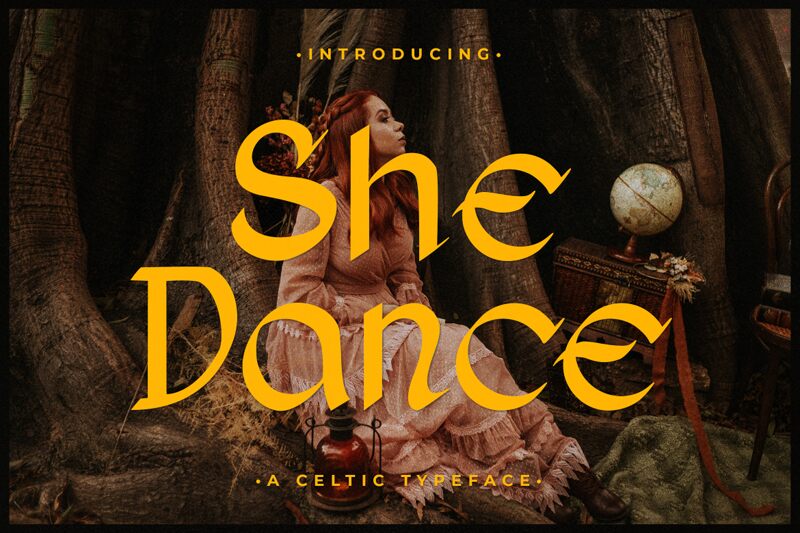 She Dance Schriftart