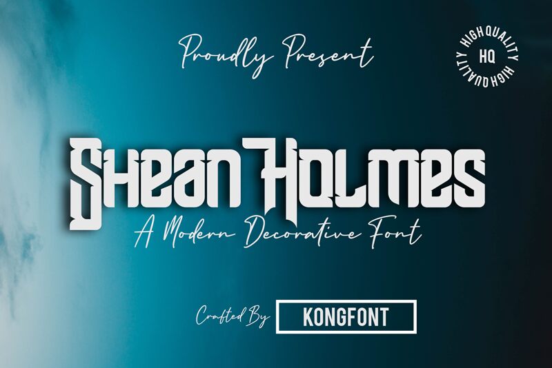 Shean Holmes Font