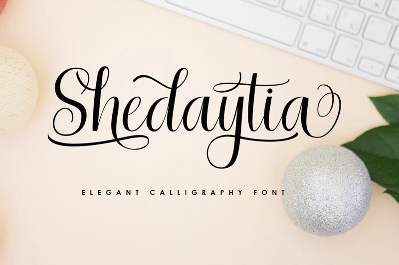 Shedaytia Schriftart