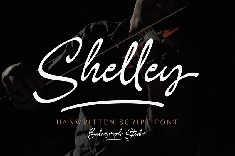 Shelley Schriftart