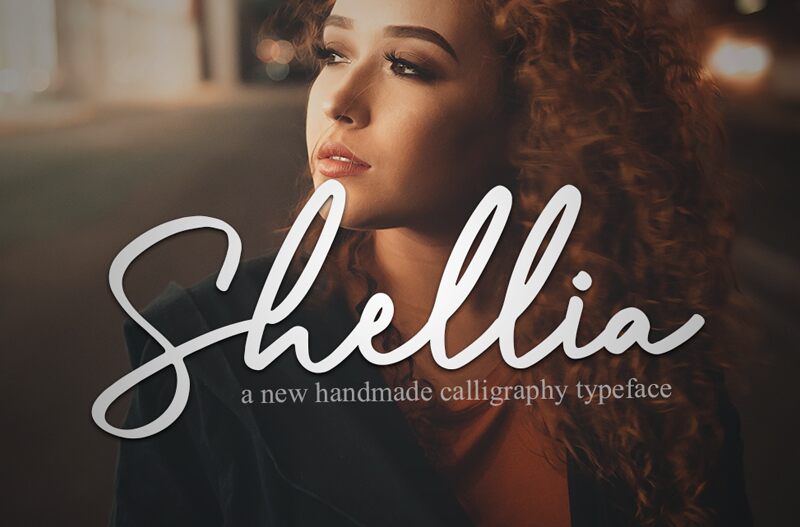 Shellia Schriftart