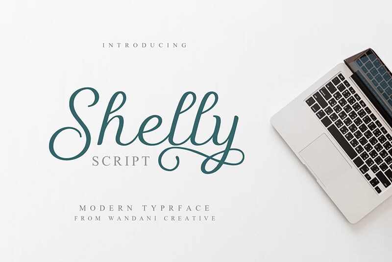Shelly Script フォント