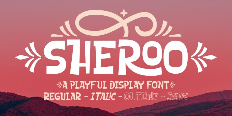 SHEROO الخط 