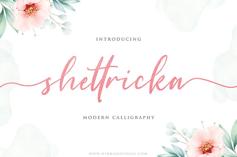Shettricka Schriftart
