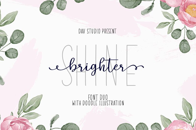 Shine Brighter Sans — Presentazione del carattere