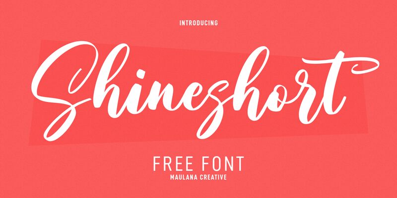 Shineshort الخط