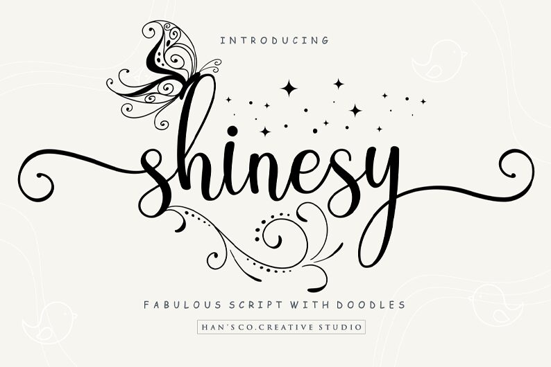 Shinesy Czcionka