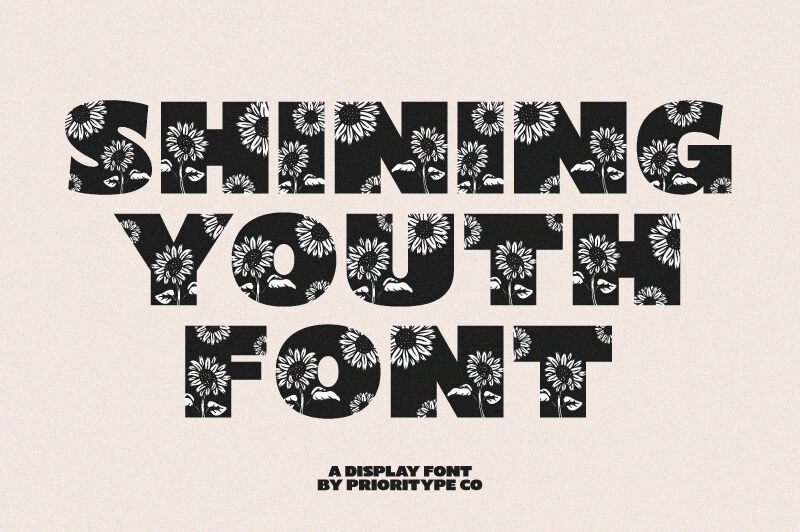 Shining Youth Schriftart