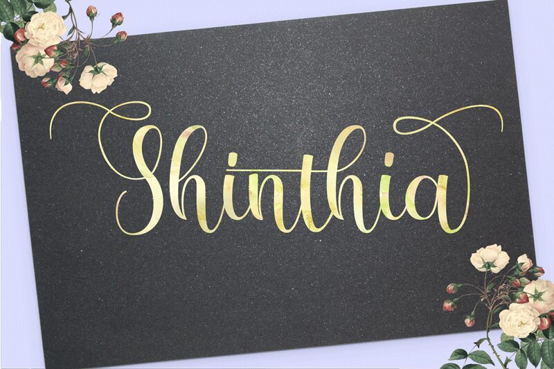 Shinthia الخط 