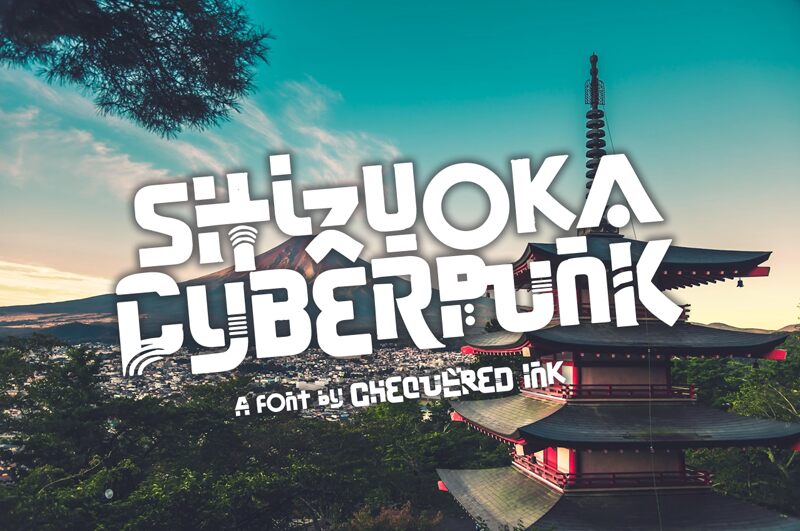Shizuoka Cyberpunk — Presentación de la fuente
