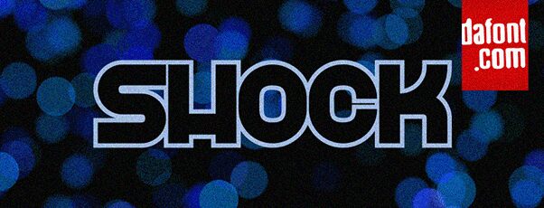 Shock Regular — Presentazione del carattere