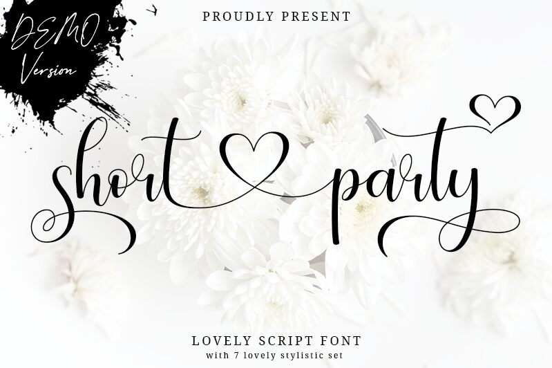 Short Party Schriftart