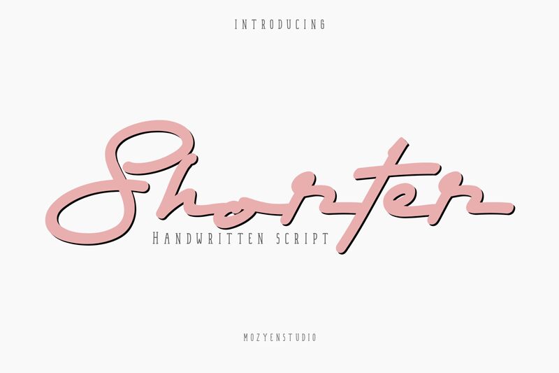 Shorter Schriftart