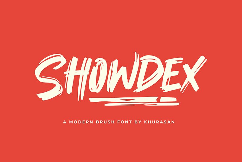 Showdex الخط