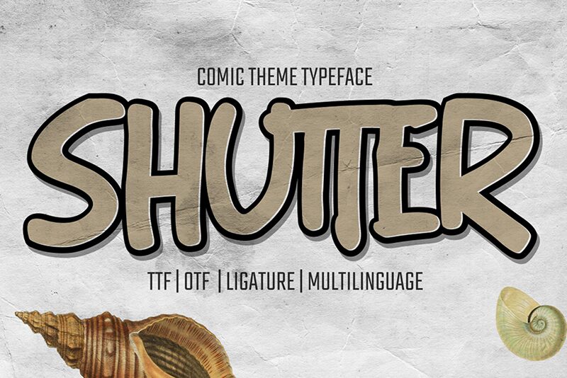 Shutter Schriftart