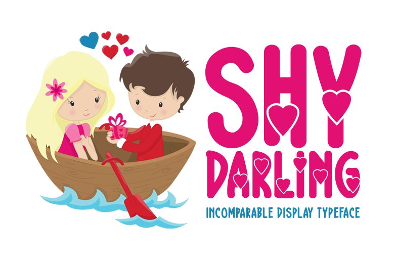 Shy Darling Schriftart