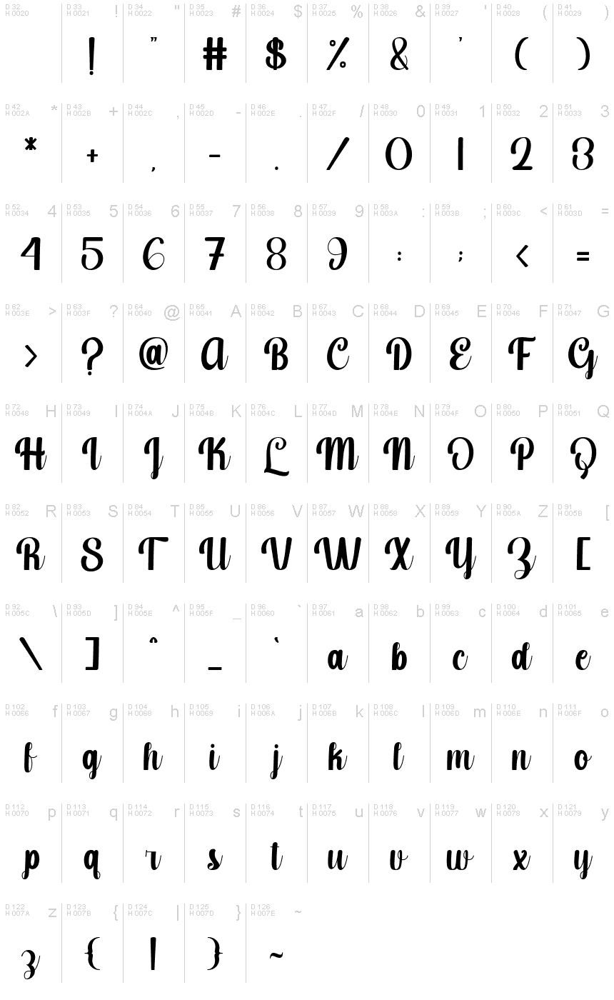 shining-bright-font