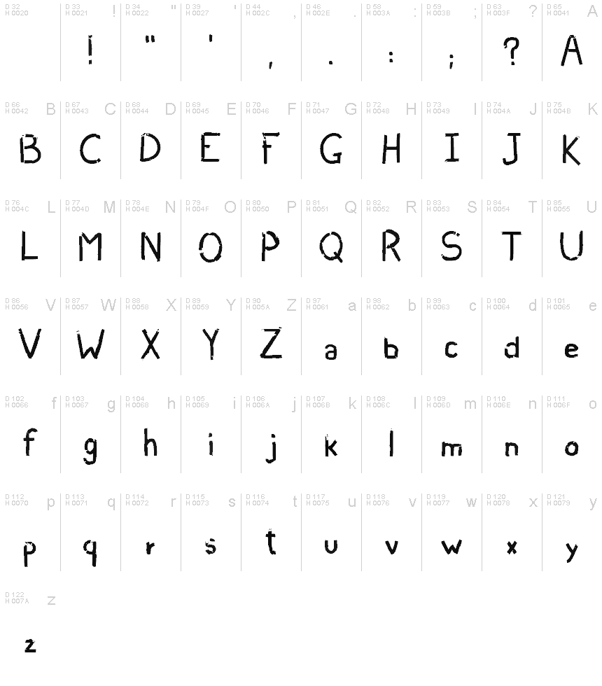 shivers-regular-font