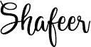 Shafeer demo