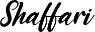 Shaffari Italic
