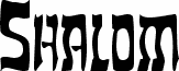 Shalom  Normal 字体预览