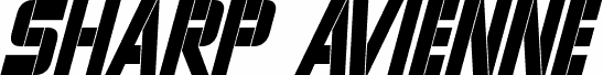 Sharp Avienne Condensed Italic
