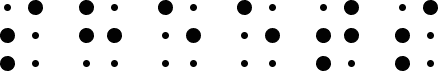Sheets Braille