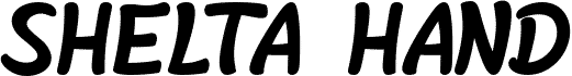 Shelta Hand* Bold Italic