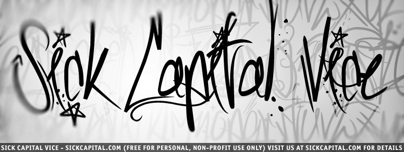 Sick Capital Vice Шрифт