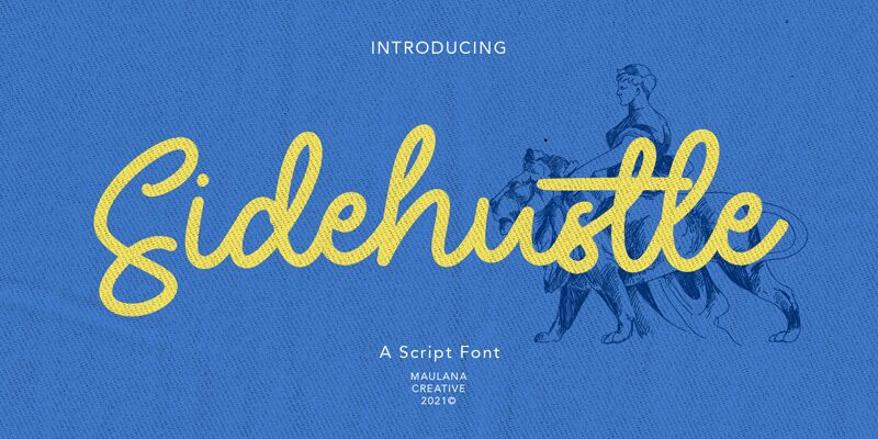 Sidehustle Druh písma