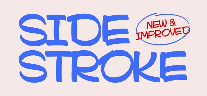 Sidestroke Schriftart
