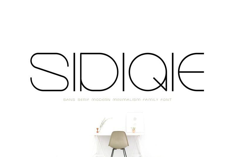 SIDIQIE Font
