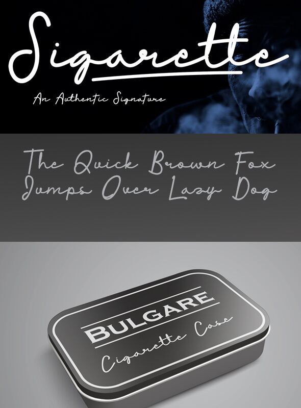 Sigarette Schriftart