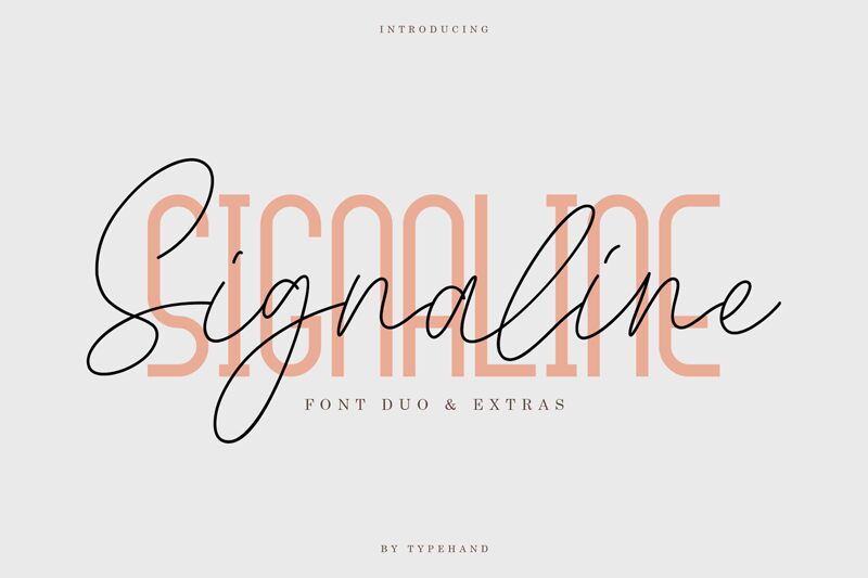 Signaline Script Шрифт