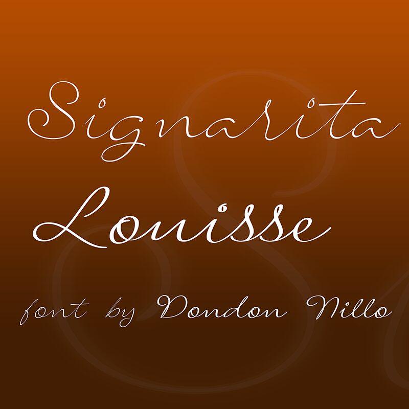 Signarita Louisse Carattere