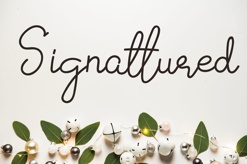 Signattured Carattere