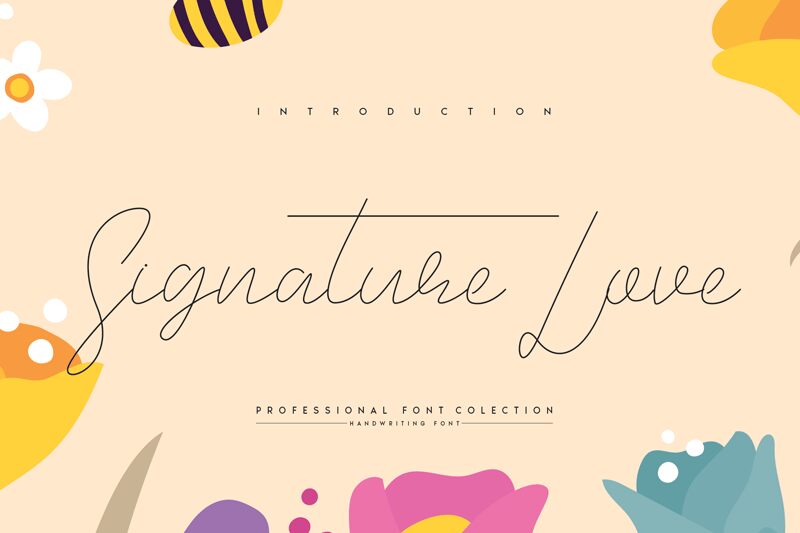 Signature Love الخط 