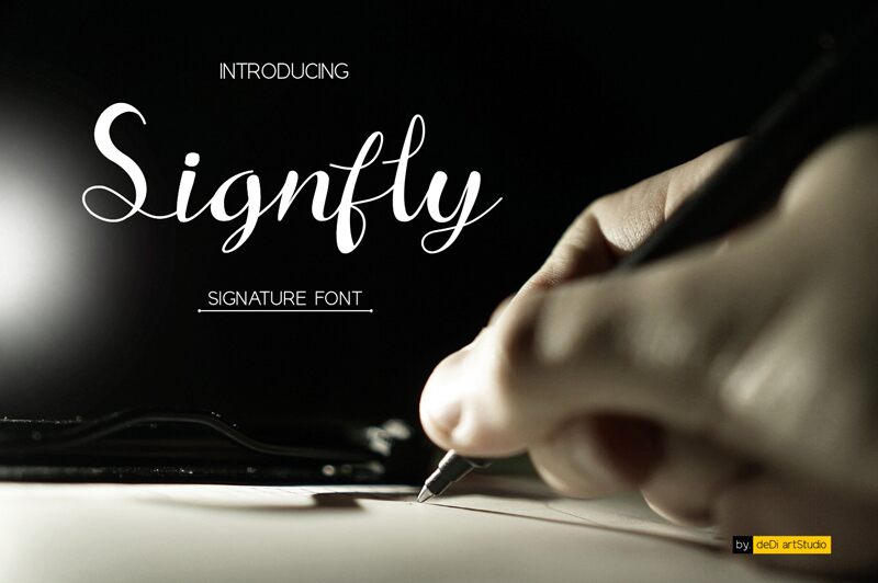 Signfly Schriftart
