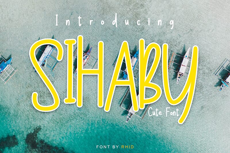 Sihaby Schriftart
