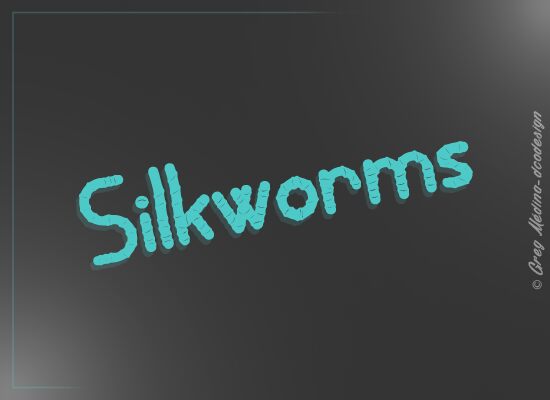 Silkworms Czcionka