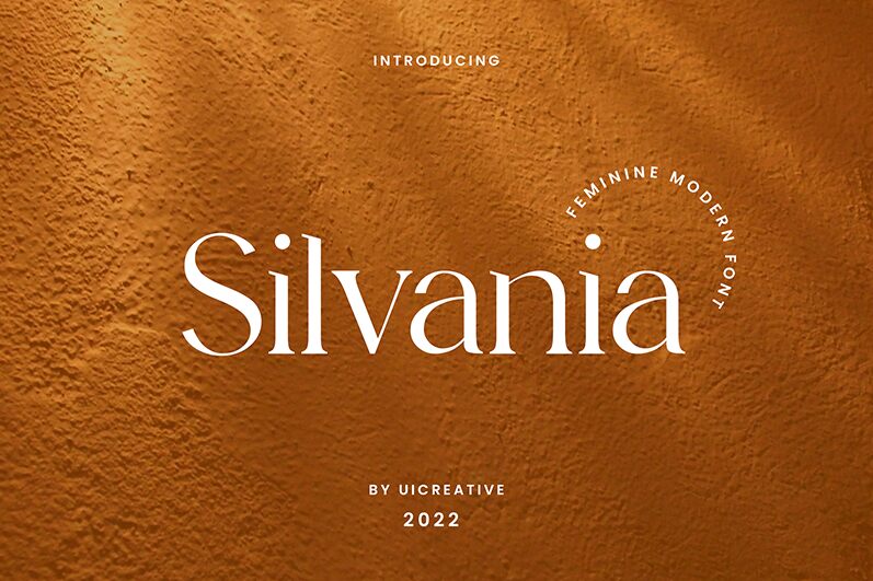 Silvania 字体