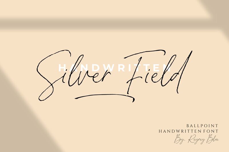 Silver Fields Czcionka