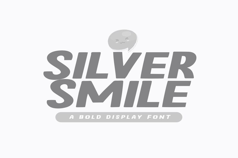 Silver Smile Font