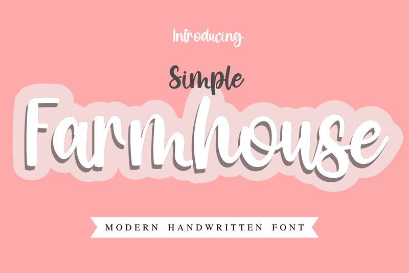 Simple Farmhouse 字体