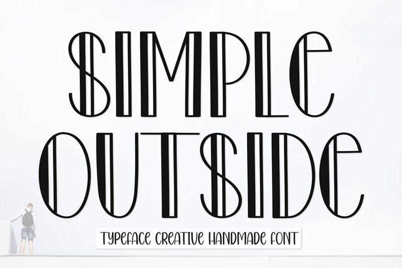 Simple Outside Czcionka