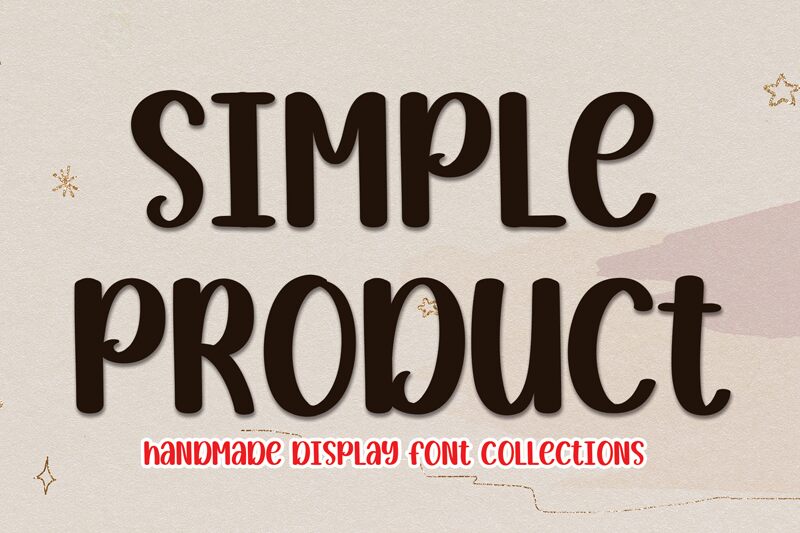 Simple Product Schriftart