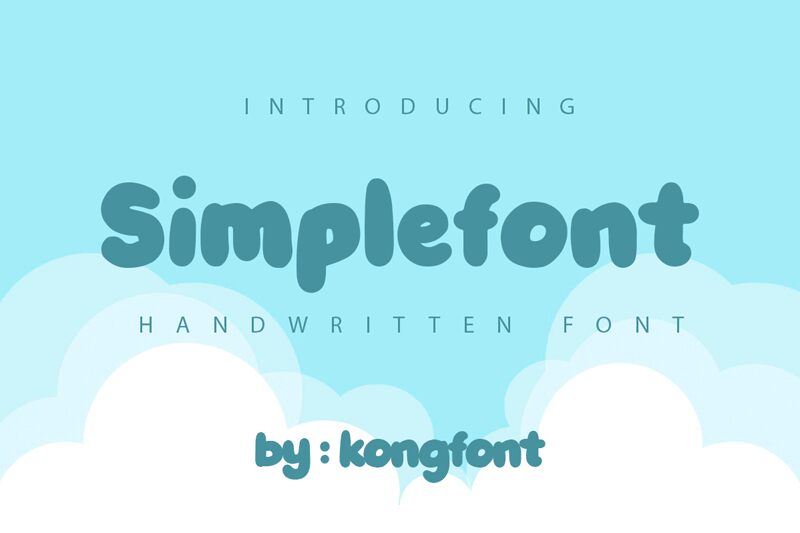 Simplefont フォント