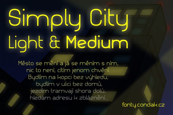 Simply City Carattere