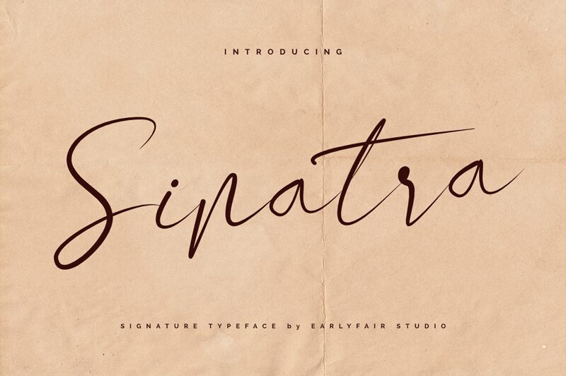 Sinatra Schriftart